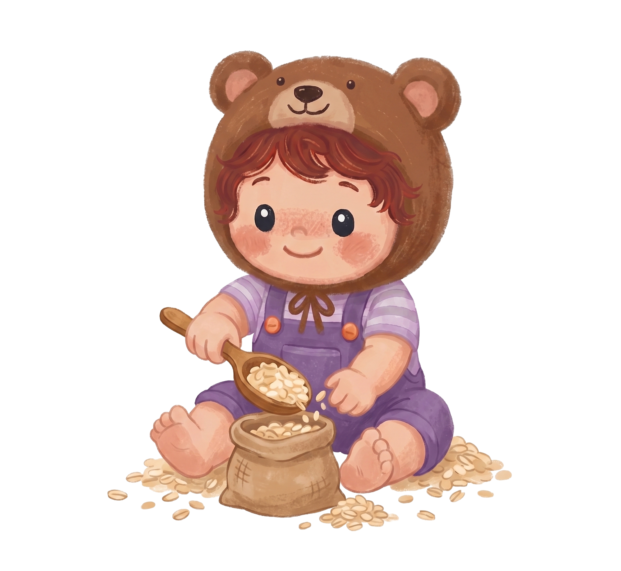 Bear, the Groomy Daily Nutrition mascot